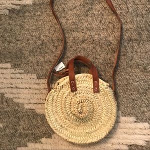 Madewell straw bag